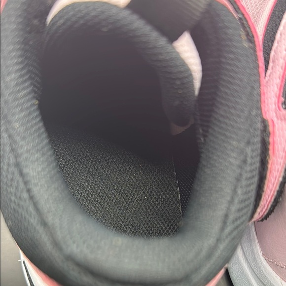 Nike Pink and Black Athletic Shoes with Strap Design - Picture 7 of 12